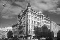 Zaiachii (hare) Lane 2 / 51 Suvorov Prospekt (left), M. A. Sizov apartment building