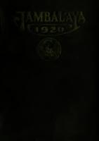 Jambalaya [yearbook] 1920 plus Medical yearbook 1920