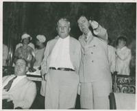 Huey Long with O.K. Allen