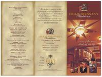 Dickie Brennan's Steakhouse menu samples