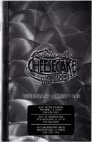 Copeland's Cheesecake Bistro menu