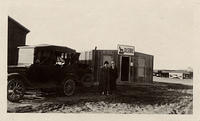 A prairie store at the Mule Creek Oil Field
