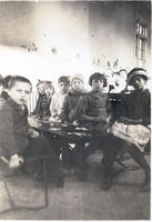 Group of children at kindergarten table