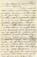 Letter to Elizabeth, 1862 December 2