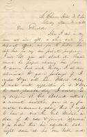 Letter to Elizabeth, 1863 March 14