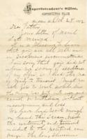 Letter from Algernon Sidney Badger to John B. Badger, 1872 October 29