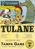 Touchdown! - The Tulane Football Magazine and Official Game Program; Tampa Game