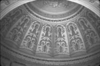 Pavlovsk Palace, interior, Dressing Room of Paul I, ceiling vault, Concha
