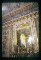 Pavlovsk Palace, interior, State Bedroom, mirror & cornice