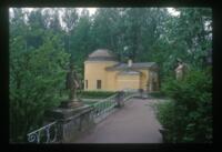 Pavlovsk Park, Cold Bath, view across Bridge of Centaurs