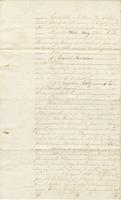 Act of sale of property, a transaction between Miguel Bisolari, New Orleans, and Madame Jacobine Saltzmann, widow of François Magny, New Orleans