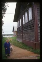 Kimzha. Granny at Aleksandr Zhitov House