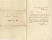 Order issued by C.W. Killborn, Provost Marshal, New Orleans, for the expulsion of Charles Girault