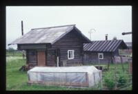 Novoandreevskaia. Log shed & bathhouse