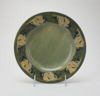 Plate with Chrysanthemum Design  