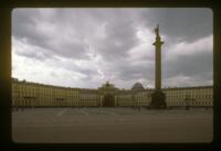 Palace Square, view toward Alexander Column & Building of the General Staff