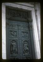 Isaakievsky Square 4, Cathedral of Saint Isaac of Dalmatia, south portal, bronze doors
