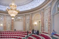 Winter Palace ensemble, Palace Embankment 32, Hermitage Theater, interior, auditorium