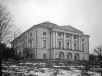 Pavlovsk Palace, northwest view, park facade, Sadovaia Street 20