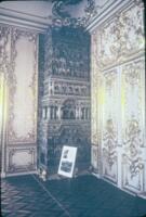 Catherine Palace, interior, Crimson Pilaster Room (Malinovaia Stolbovaia), ceramic stove