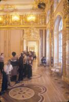 Catherine Palace, interior, amber room (under reconstruction), parquet floor