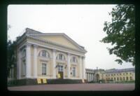 Alexander Palace, Alexander Park 12, left wing, main facade