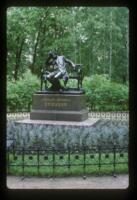 Monument to A. S. Pushkin, Palace Street 1 / 1 Petersburg Highway