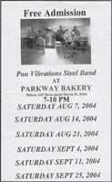 Parkway Bakery & Tavern restaurant menu
