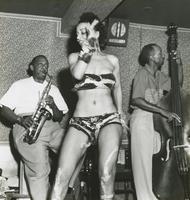 Meyer Kennedy and shake dancer at the Caravan club