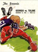 Tulane University Football Program; Georgia vs. Tulane