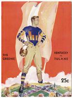 Tulane University Football Program-The Greenie; Kentucky vs. Tulane