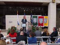 Howard-Tilton Memorial Library dedication ceremony