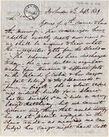 Letter from  Dwight P. Janes to Lewis Tappan