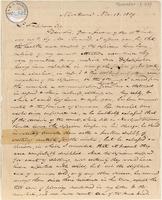 Letter from  Charles Hooker to Lewis Tappan