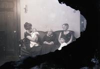Unidentified-Group (mother, grandmother, two babies, and great-grandmother) 495