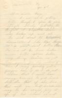 Letter from William L. Bartlett to Miss Mary S. Bartlett, 1884 April 4