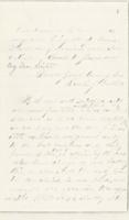 Letter from Samuel J. Bartlett to Miss Mary S. Bartlett