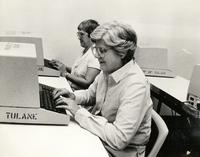 Women on computers